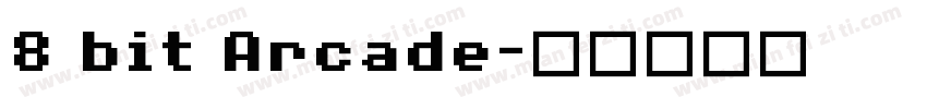 8 bit Arcade字体转换